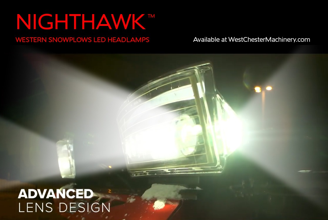 All-New NIGHTHAWK LED Headlamps by Western Snowplows